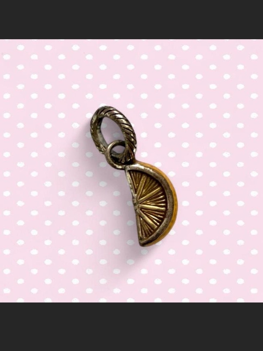 BRIGHTON ABC FLORIDA STATE Silver Charm Pendant